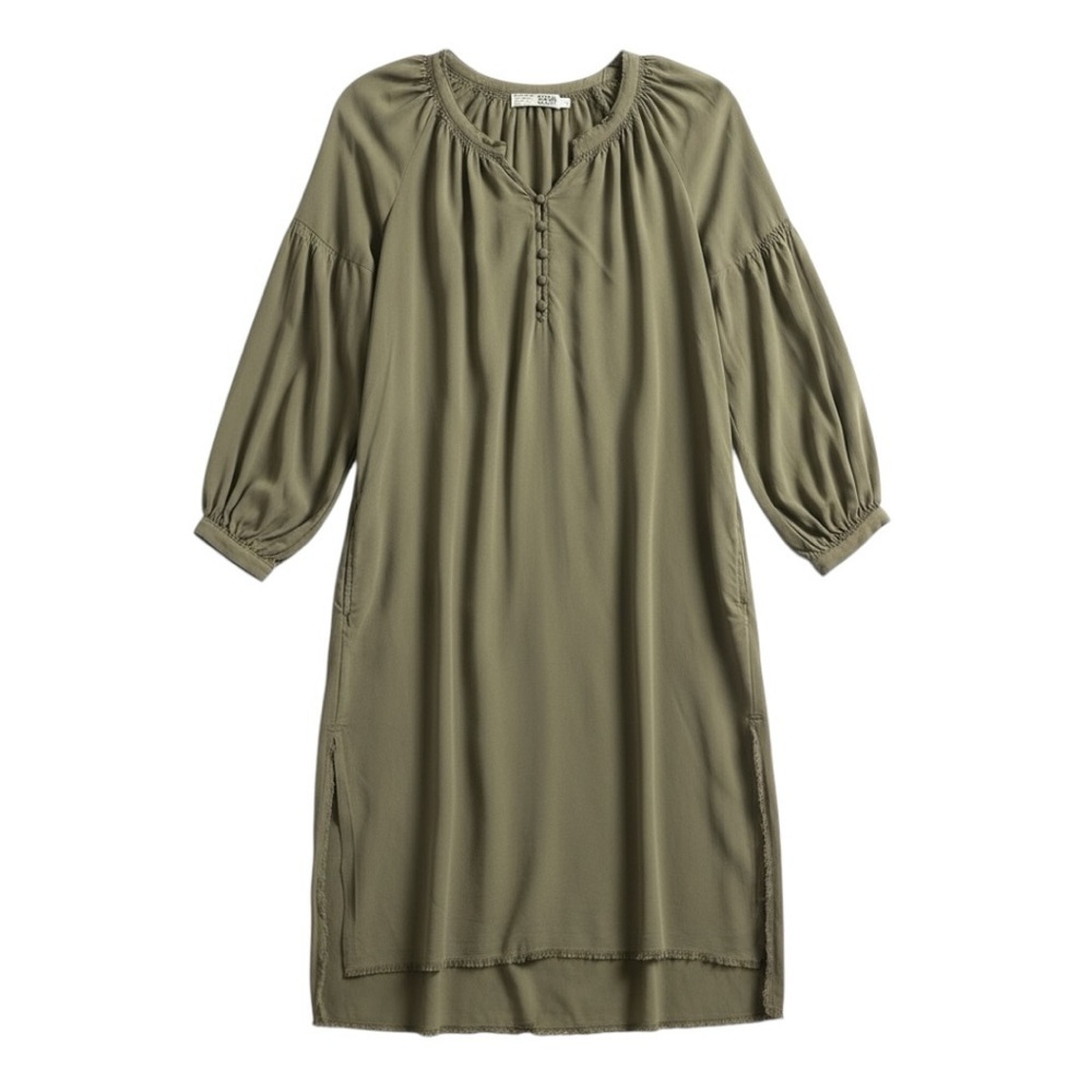 Go by GoSilk Washable Silk Midi Dress